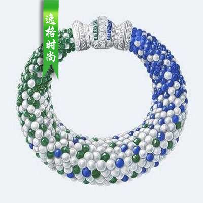 梵克雅宝(Van Cleef & Arpels) 法国珠宝手稿 Seven Seas 系列画册