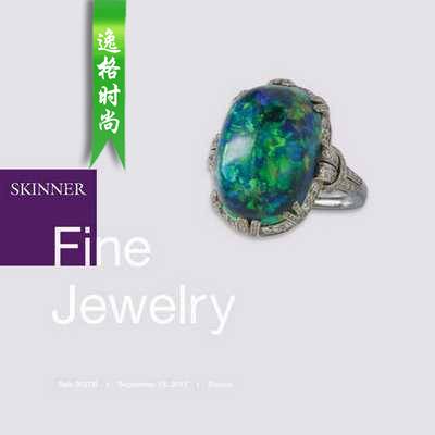 Skinner 美国珠宝首饰设计欣赏参考杂志 8月号N3027B