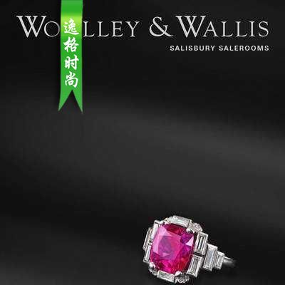 Woolley Wallis 英国古董珠宝首饰设计参考杂志4月 N1504