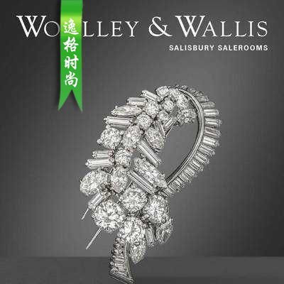 Woolley Wallis 英国古董珠宝首饰设计参考杂志1月 N1601