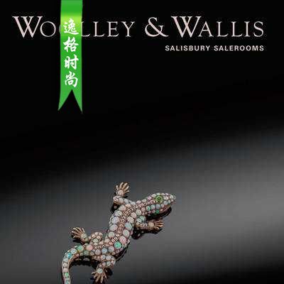 Woolley Wallis 英国古董珠宝首饰设计参考杂志7月 N1707