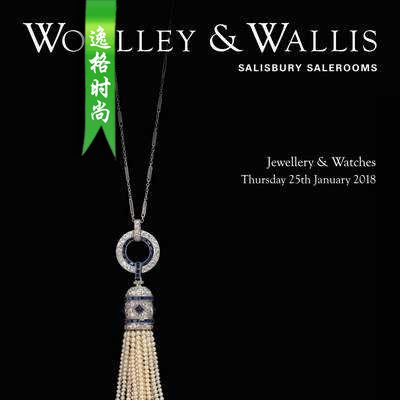 Woolley Wallis 英国古董珠宝首饰设计参考杂志1月 N1801