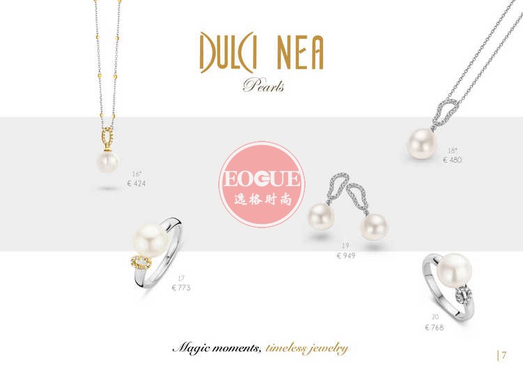 Dulci Nea 比利时珠宝首饰品牌珍珠系列 N16