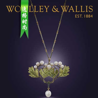 Woolley Wallis 英国古董珠宝首饰设计参考杂志10月号 N2110
