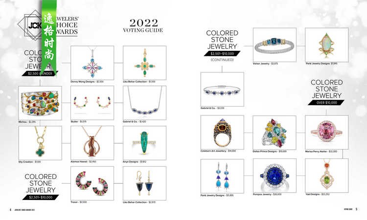 JCK 美国知名珠宝首饰设计杂志2022精选