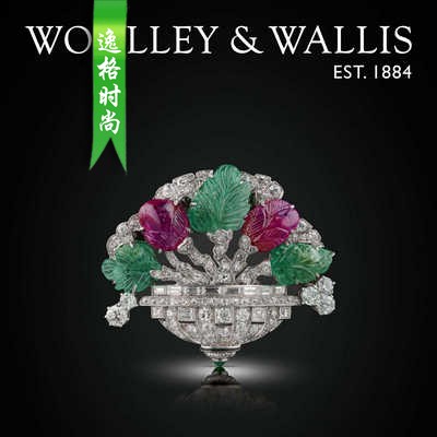 Woolley Wallis 英国古董珠宝首饰设计参考杂志7月号 N2207
