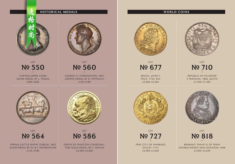 Noonans 英国历史硬币奖章和文物 Antiquities 收藏 N2211