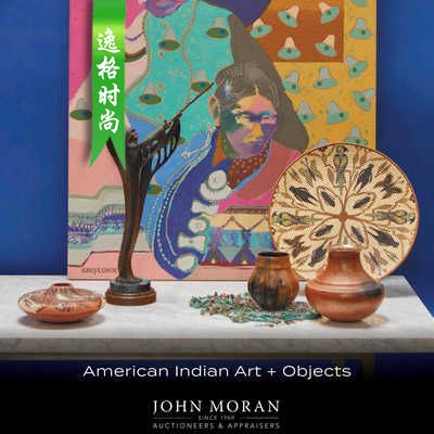 John 美国印第安古典风格老物件艺术品收藏 N2210
