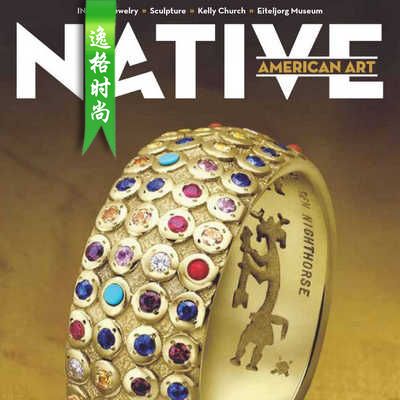 Native 北美原住民民俗珠宝古典艺术杂志12月号 N2212