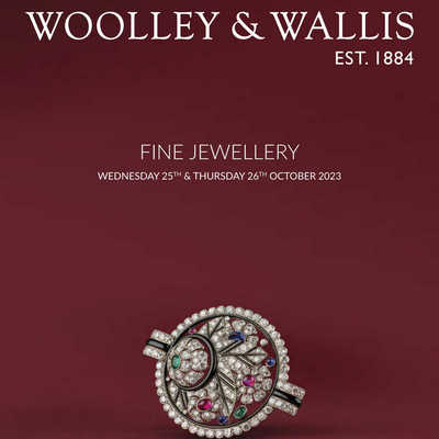 Woolley Wallis 英国古董珠宝首饰设计杂志秋冬号 N2310