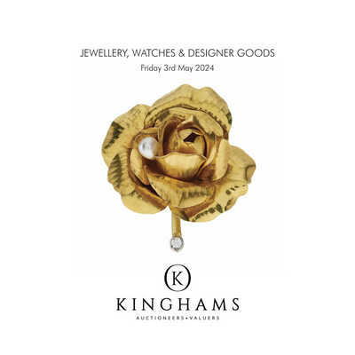 Woolley Wallis 英国古董珠宝首饰设计杂志Kinghams系列 N2404