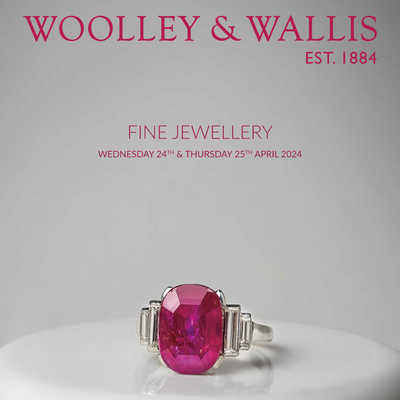 Woolley Wallis 英国古董珠宝首饰设计杂志4月号 N2404