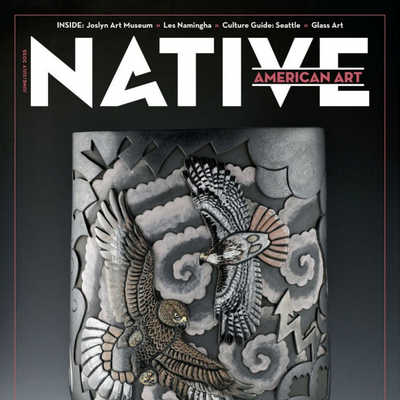 Native 北美原住民民俗珠宝古典艺术杂志6-7月号 N2507