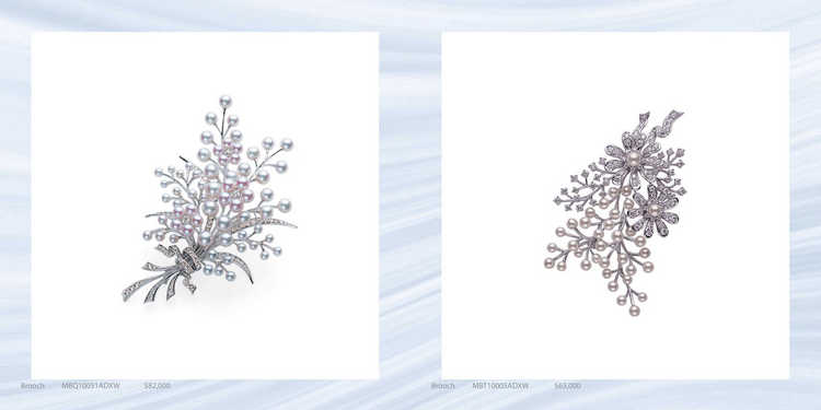 Mikimoto 日本知名珠宝首饰珍珠品牌杂志高级珠宝系列 N2511