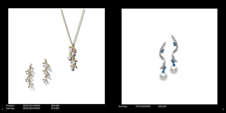 Mikimoto 日本知名珠宝首饰珍珠品牌杂志派队系列 V5
